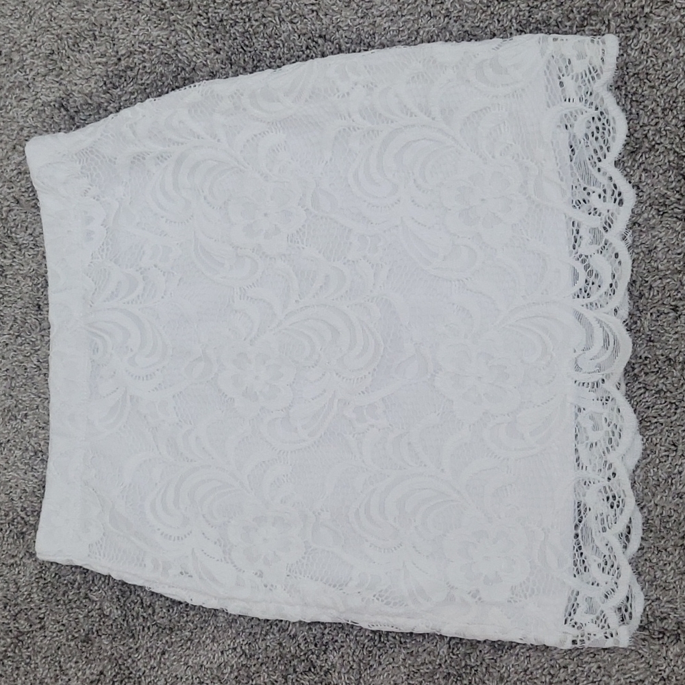 White Lace Skirt 🤍